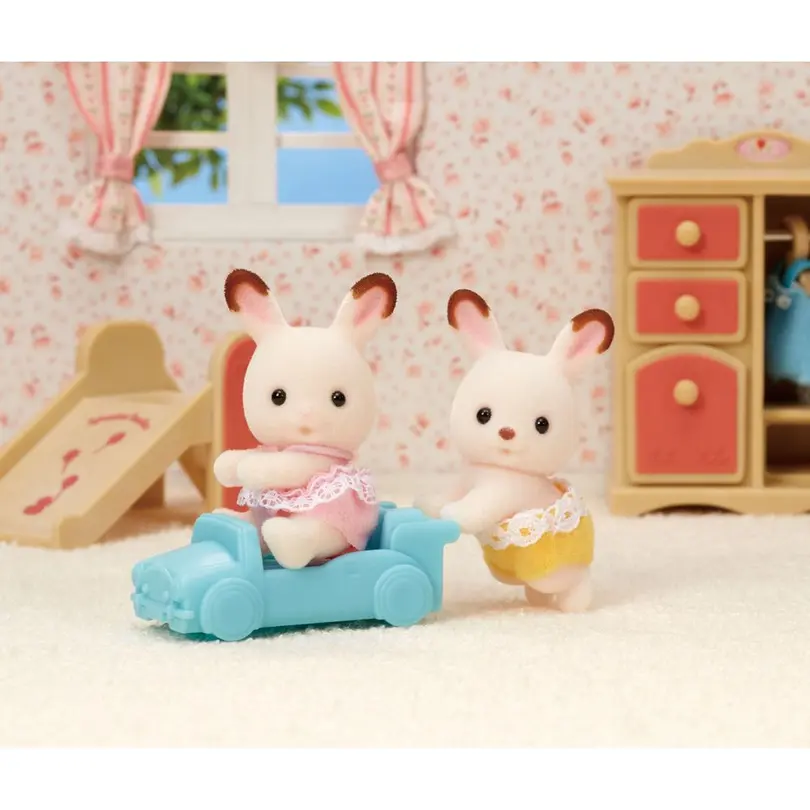 Spielset 3-teilig Chocolate Rabbit Twins