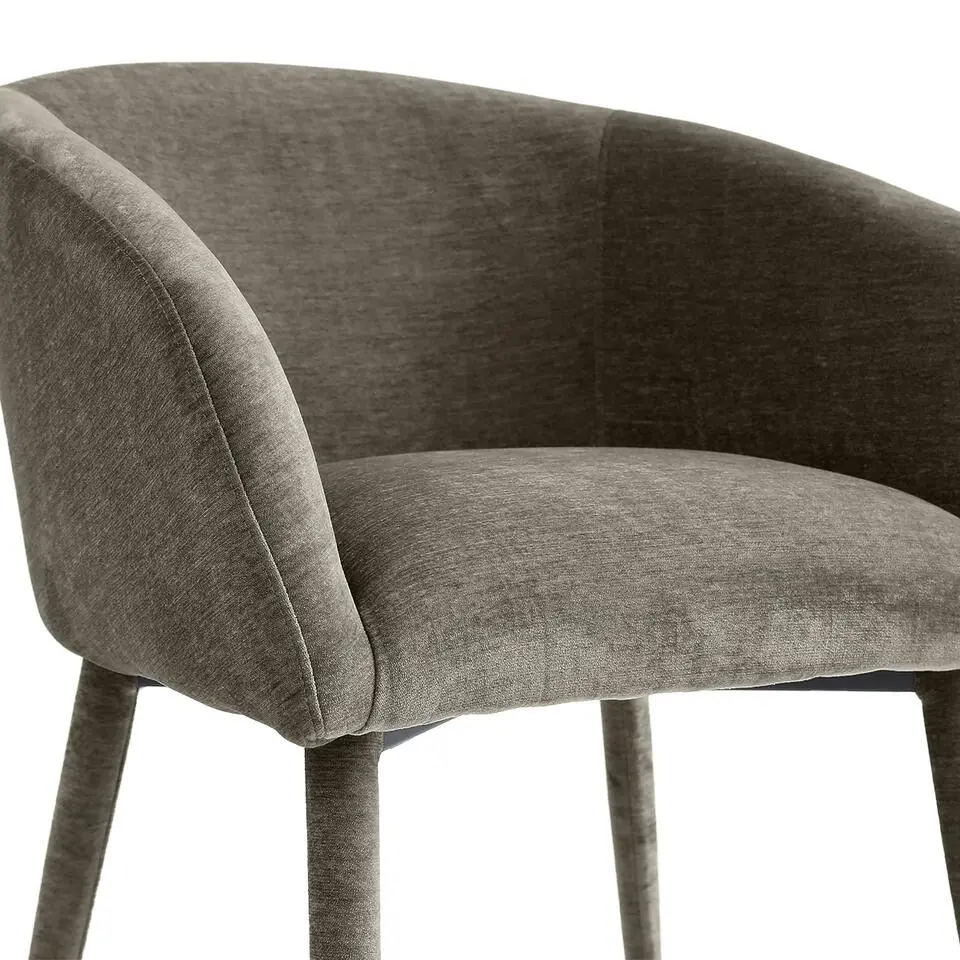 Eetkamerstoel Nova - Taupe (Set van 2)