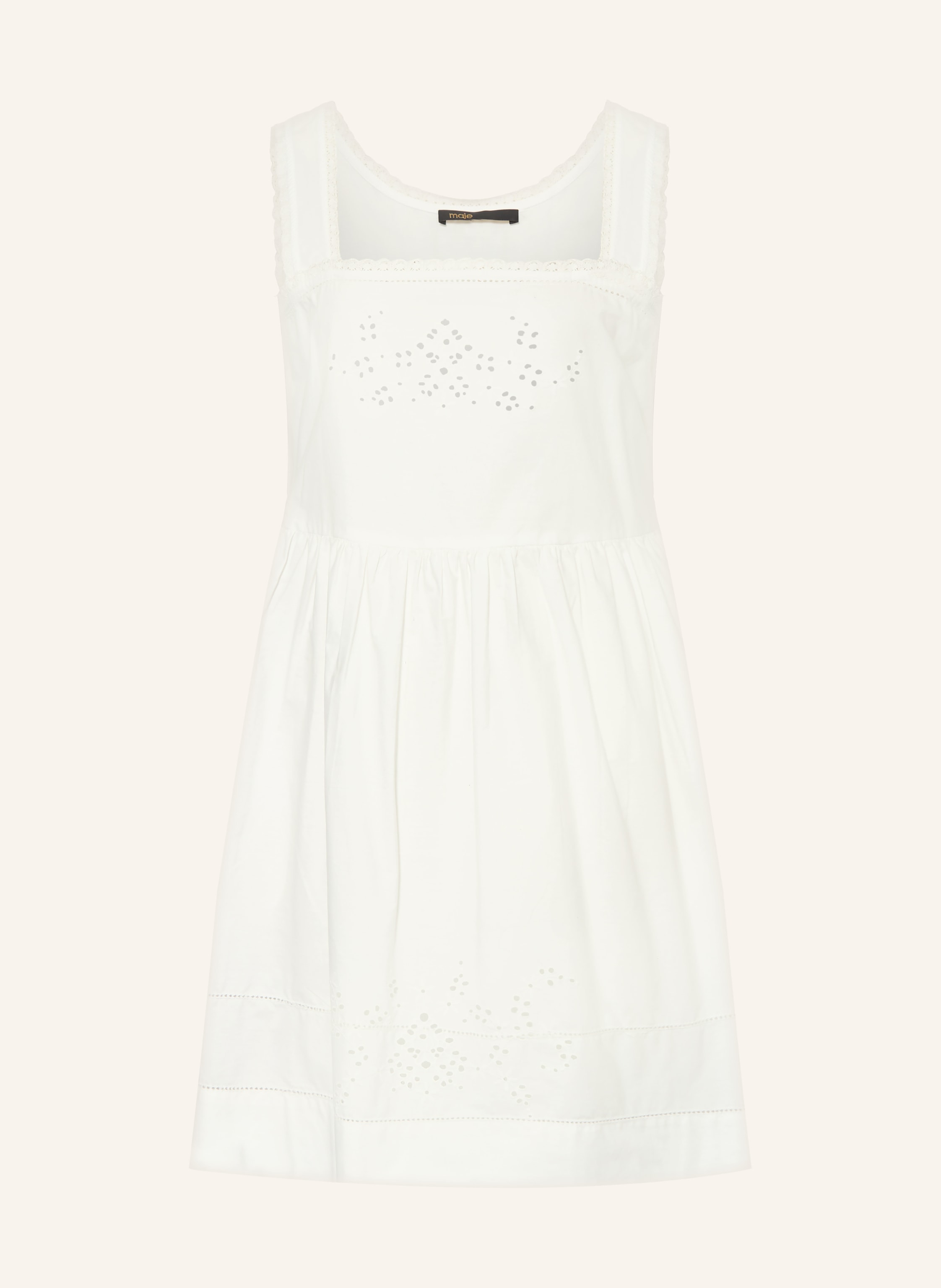 maje Kleid mit Spitze