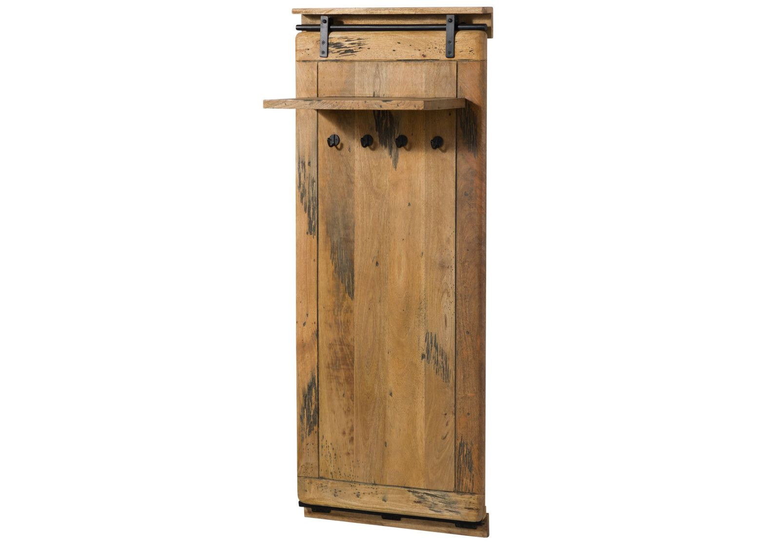 RAILWAY Wieszak #1009 Mango woskowane   metal 145x59x32 cm
