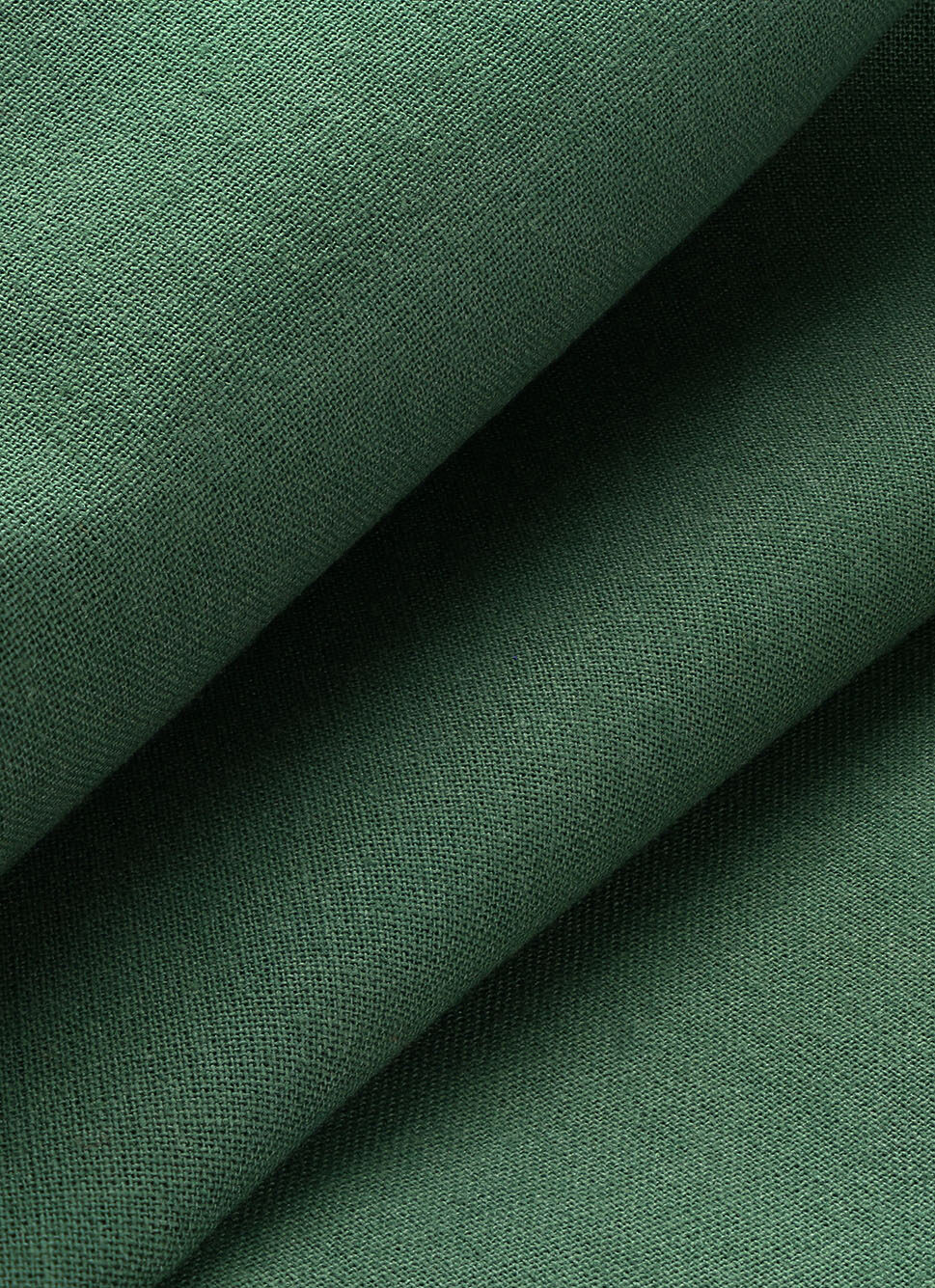 LOT 4 SERVIETTES EN COTON BLANC/VERT