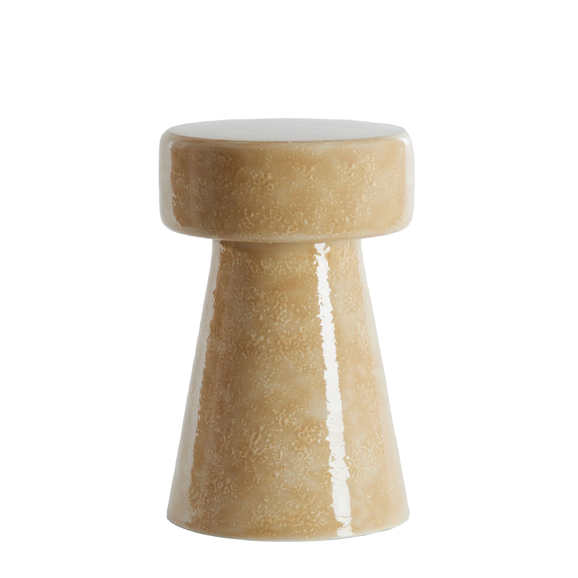 Light & Living bijzettafel Dakwa - bruin - Ø29cm