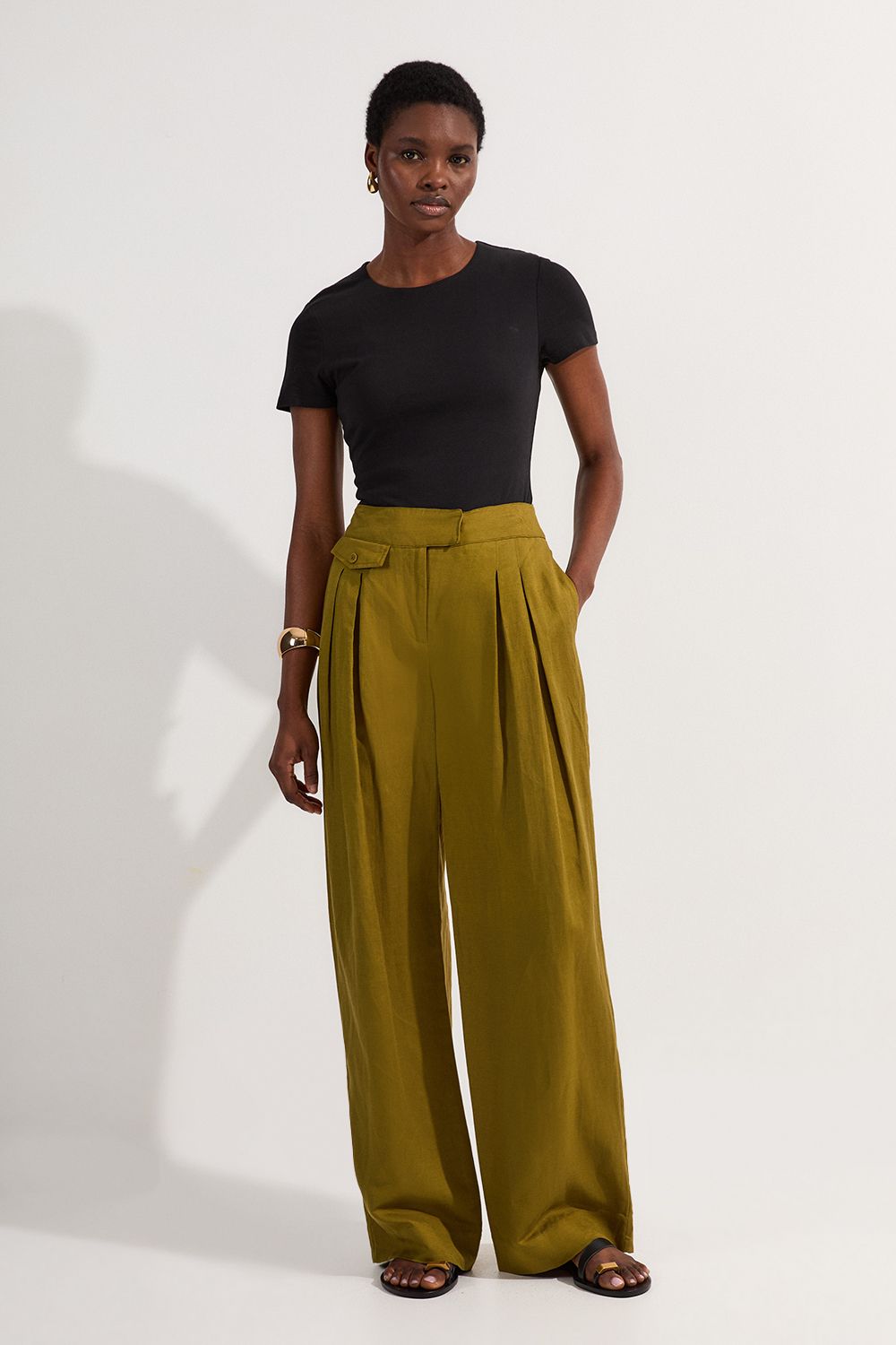 KarenMillen Stretch Cotton T-Shirt