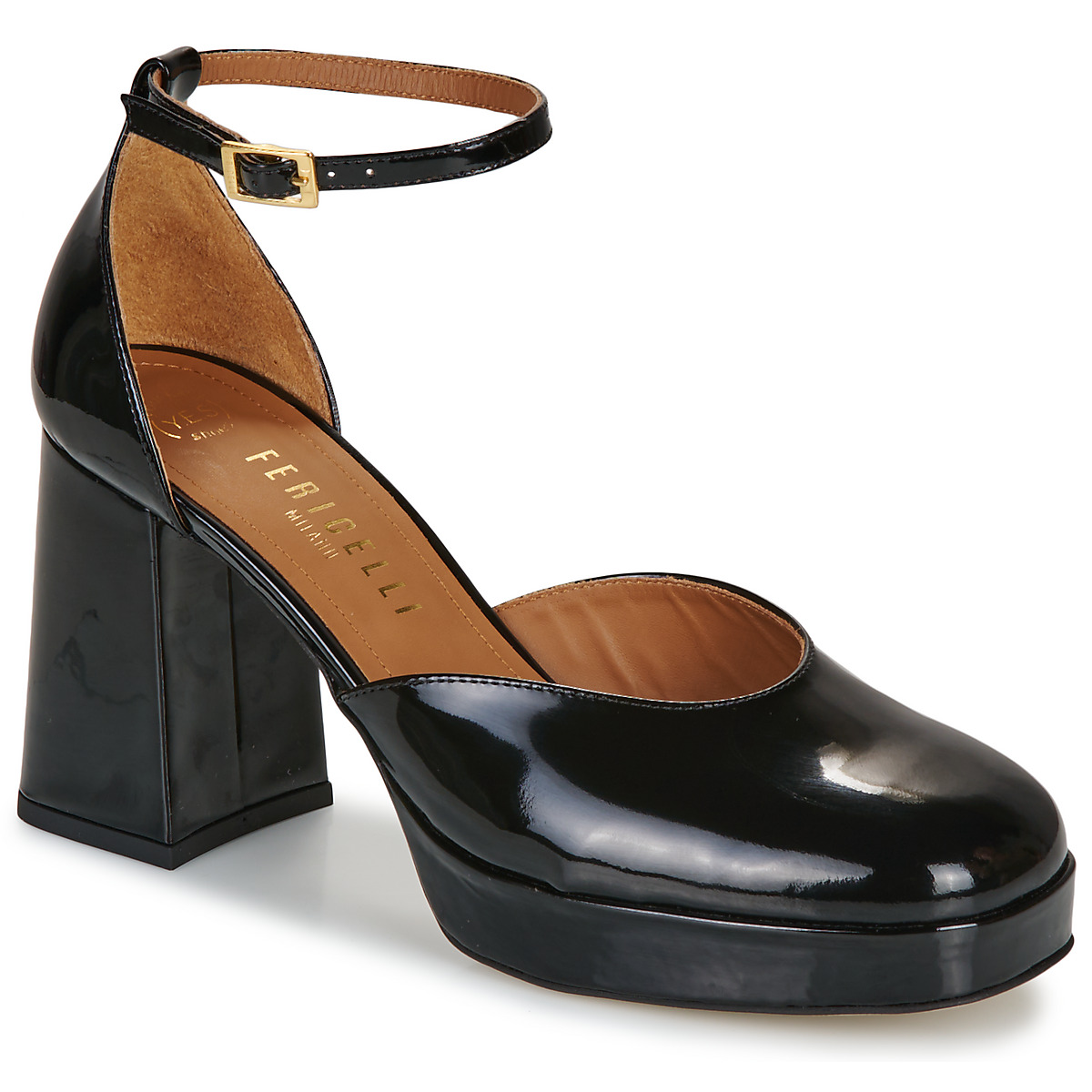 Fericelli - LAURA - Black / Varnish
