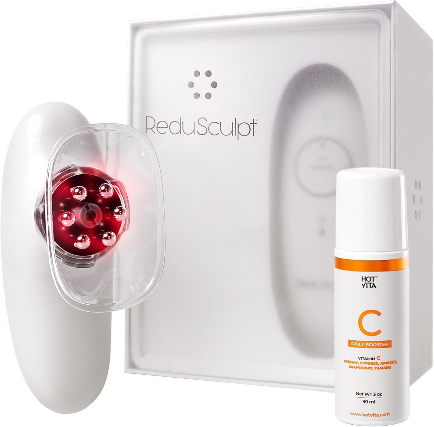 Redu Sculpt 3-in-1 Body Sculpting Machine - Skin Tightening Device for Stomach, Arms, Legs & Love Handles – Anti Cellulite Massage Tool for Firming & Circulation