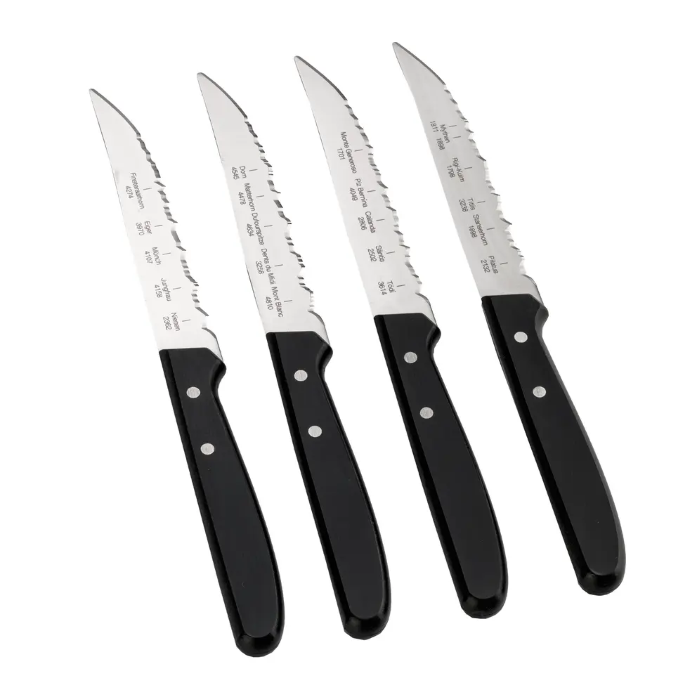 Steakmesser-Set 4-teilig Best Of Switzerland