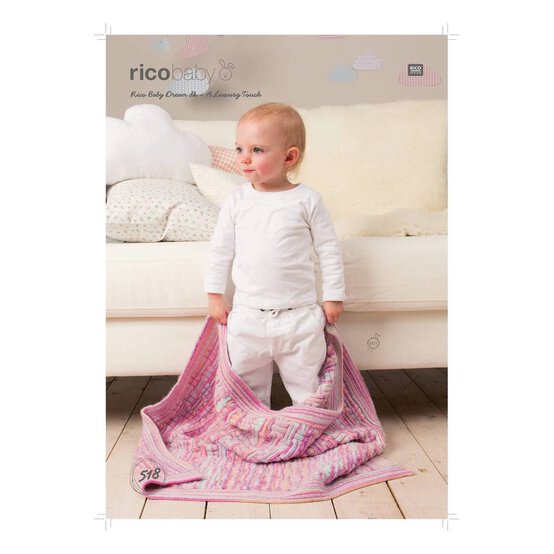 Rico Baby Dream DK Blanket Digital Pattern 518