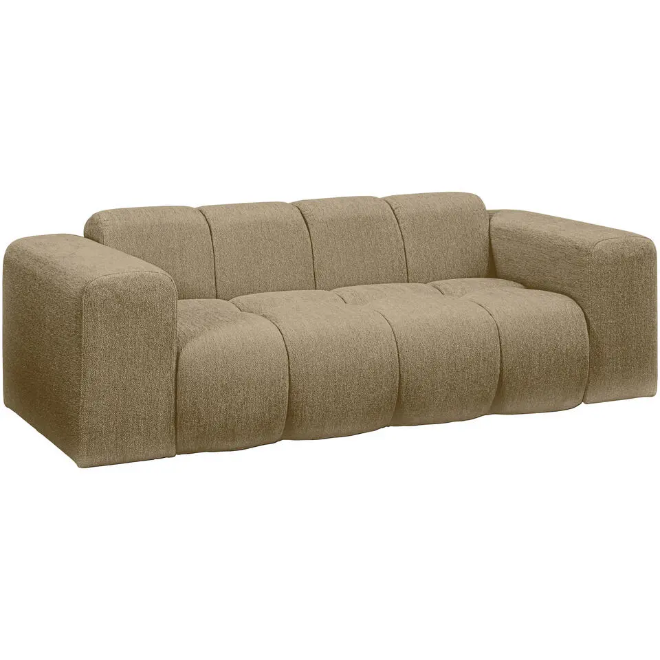 Bank Beau 2-zits - stof Raven - taupe