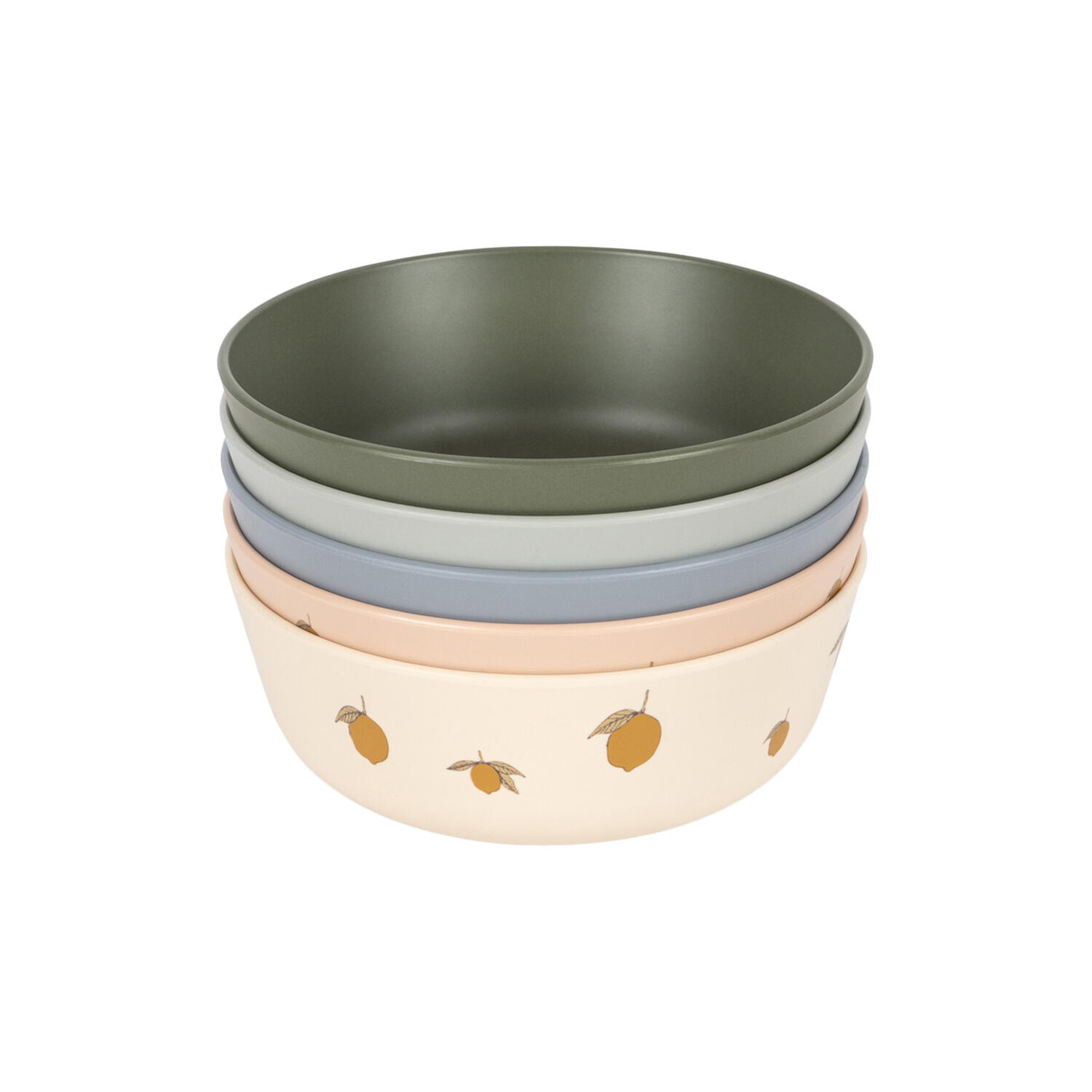 5 Pack Bowl, lemon mix