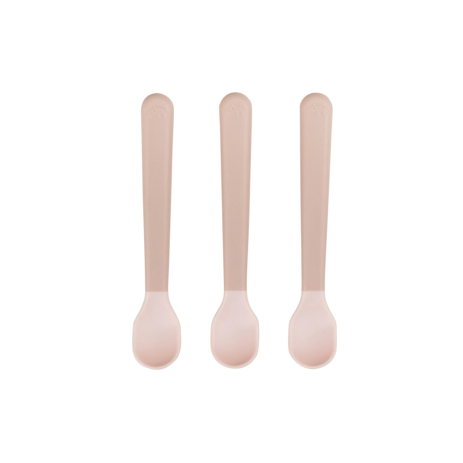 Foodie Easy-grip babyske 3-pak, powder
