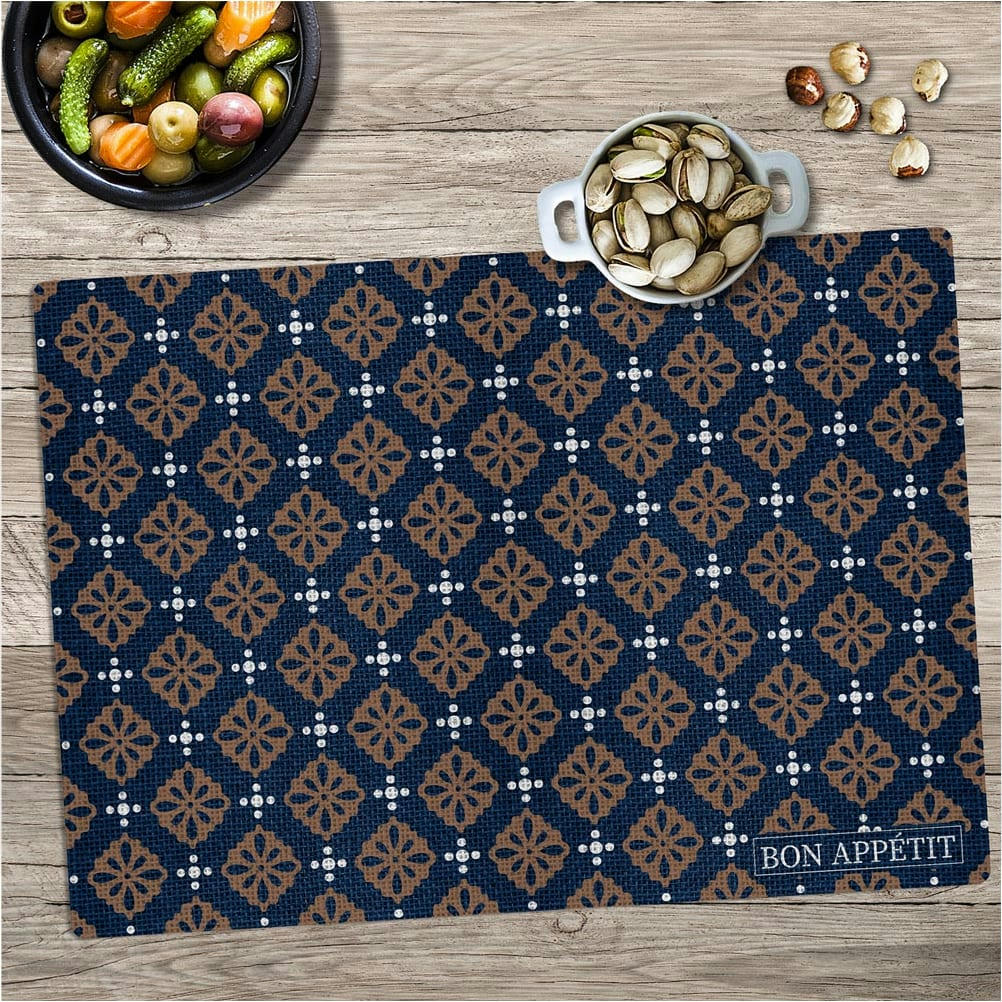 - Set de table rectangulaire Bon Appétit 42x30cm