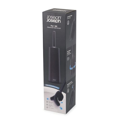 Joseph Joseph Flex 360 Toilet Brush Black