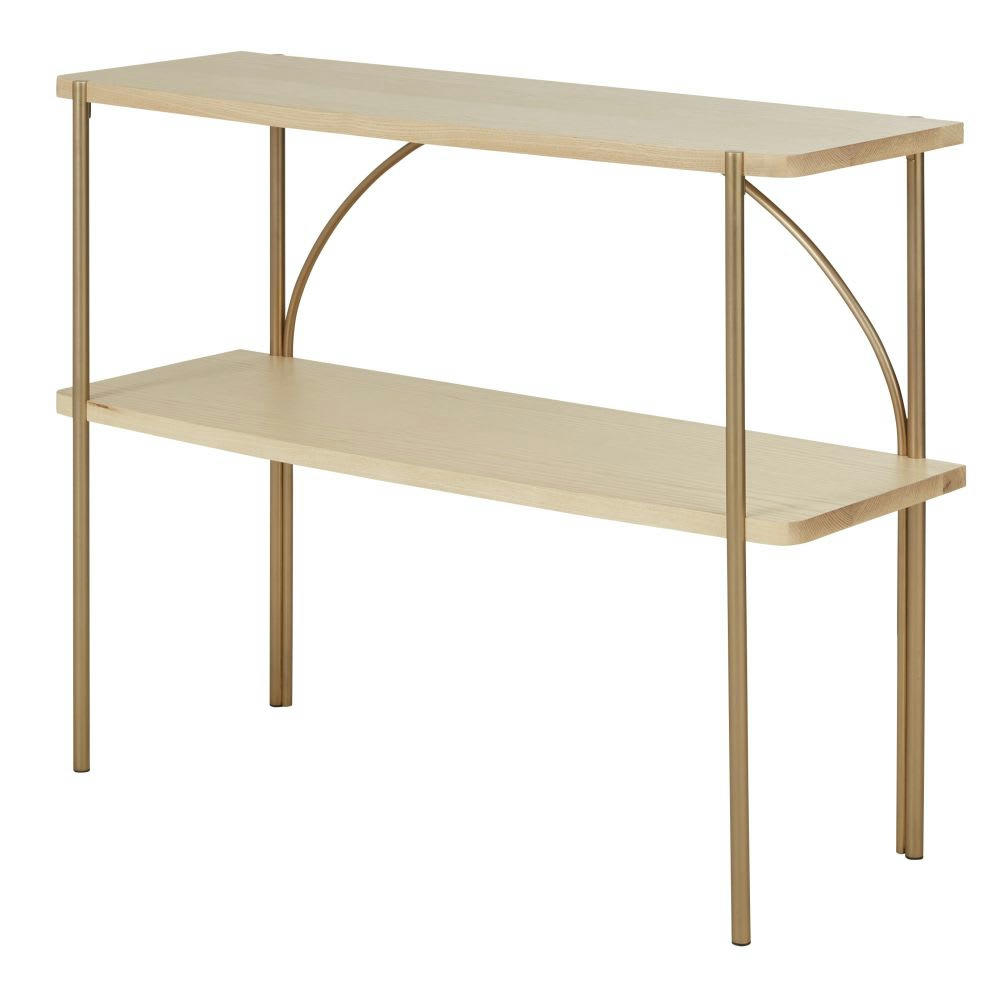 Ormond - Console en métal coloris laiton