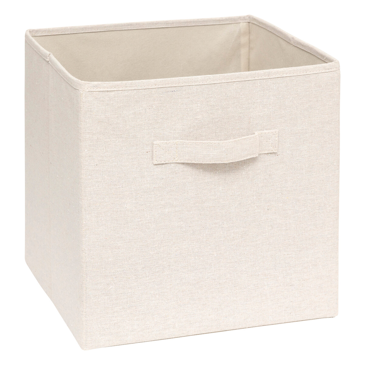 Caixa de arrumação TIDY bege 31x31cm