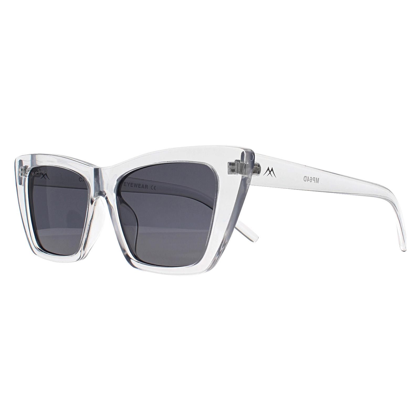 montana Cat Eye Shiny Grey Smoke Polarized MP64
