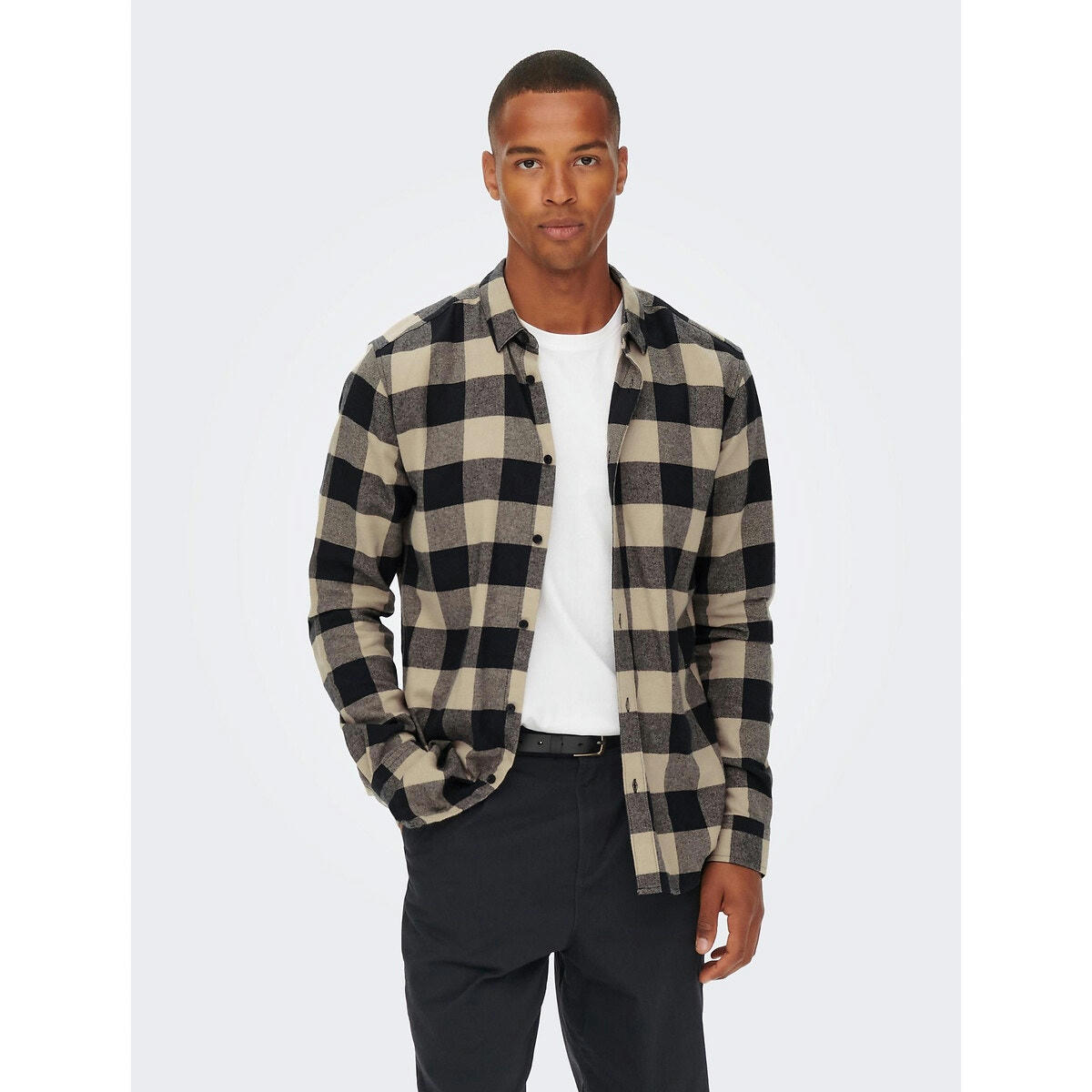 Chemise coupe droite