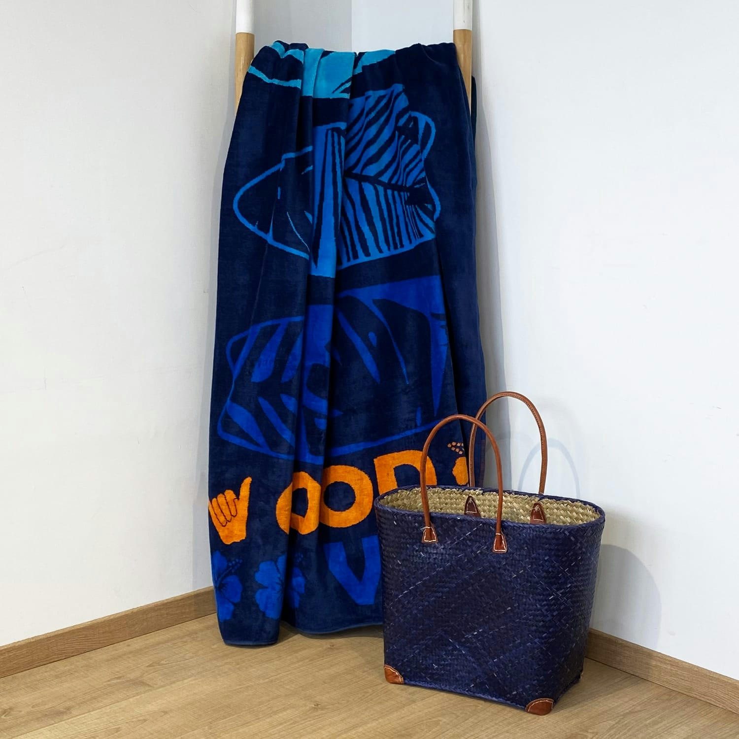 PLAGE - Serviette de plage éponge velours Jacquard Fairyland 140x180