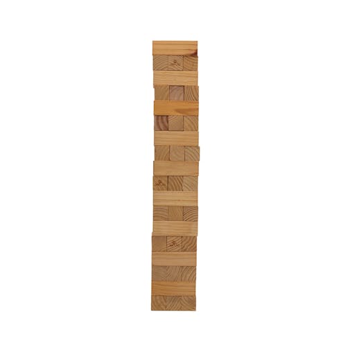 Premium Deluxe Jenjo Tumbling Tower (Biggest in Australia)127cm 54 Wooden Blocks