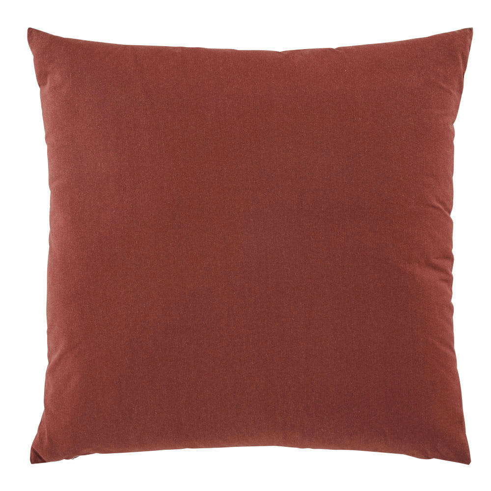 ROMMIE - Coussin terracotta 60x60