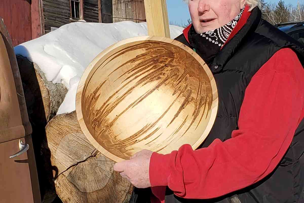 Beyond Big Natural Maple Wood Bowl