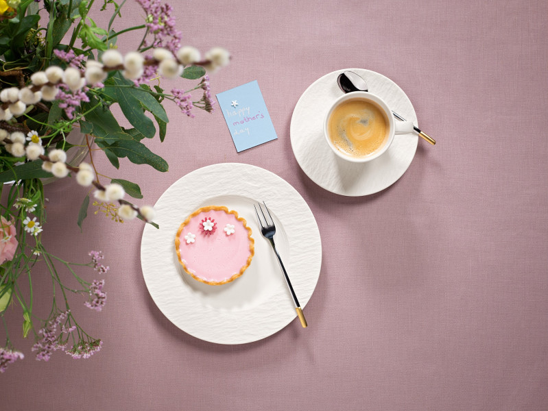 Villeroy&Boch Talerz Manufacture Rock Blanc 22cm śniadaniowy