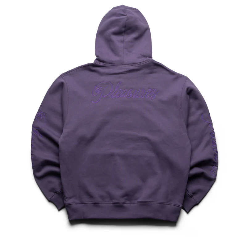 Pleasures Scrawl Hoodie - Eggplant