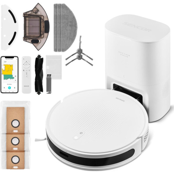 Robot Sprzątający Z Koszem Srv 7485Wh