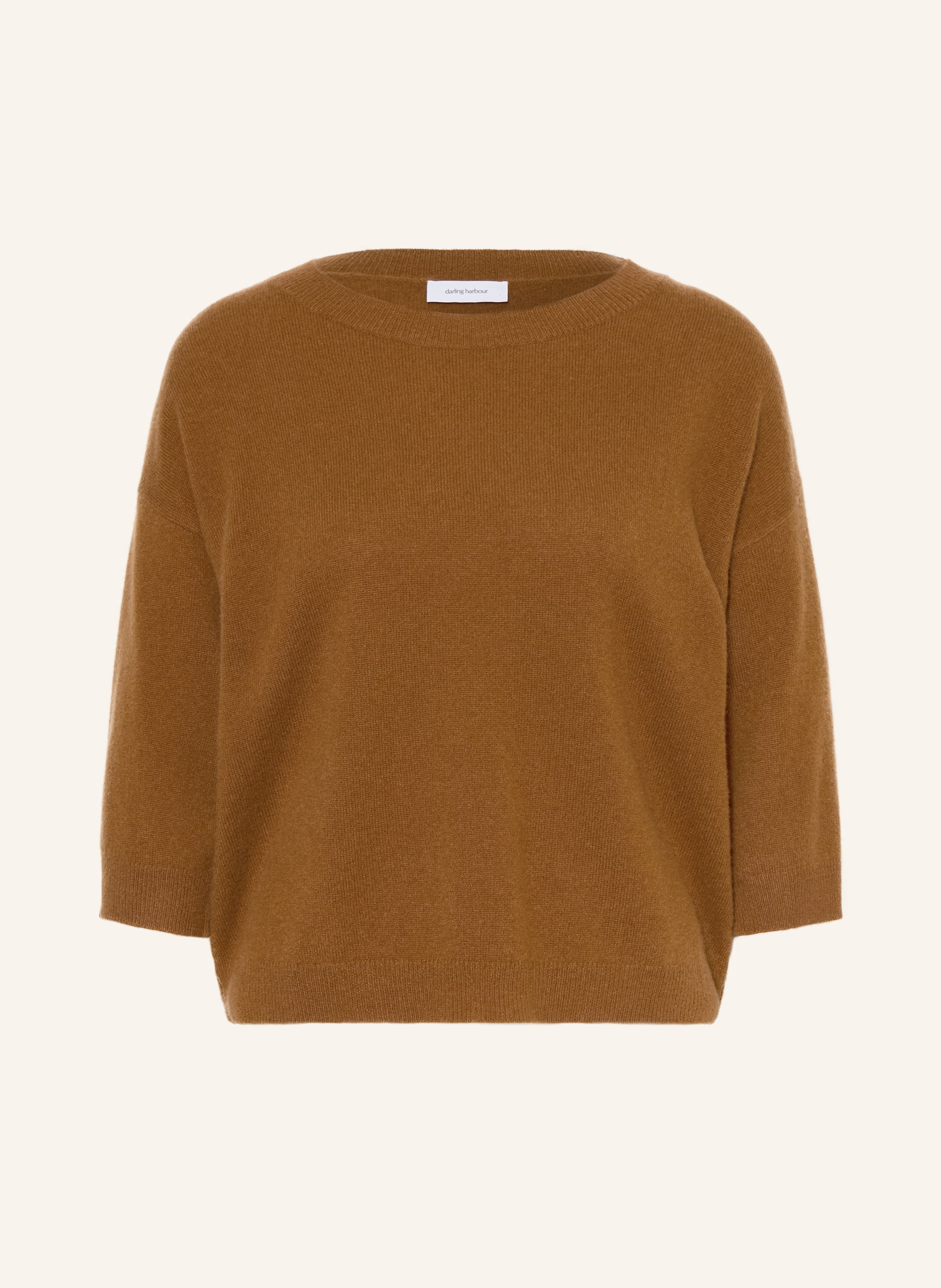 darling harbour Cashmere-Pullover mit 3/4-Arm