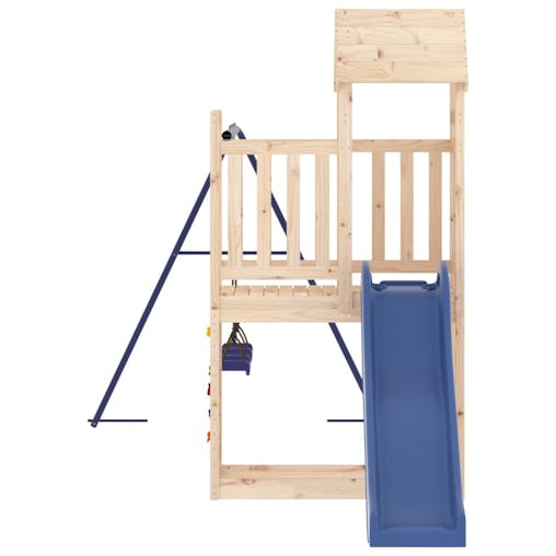 NNEVL Outdoor Playset Solid Wood Pine