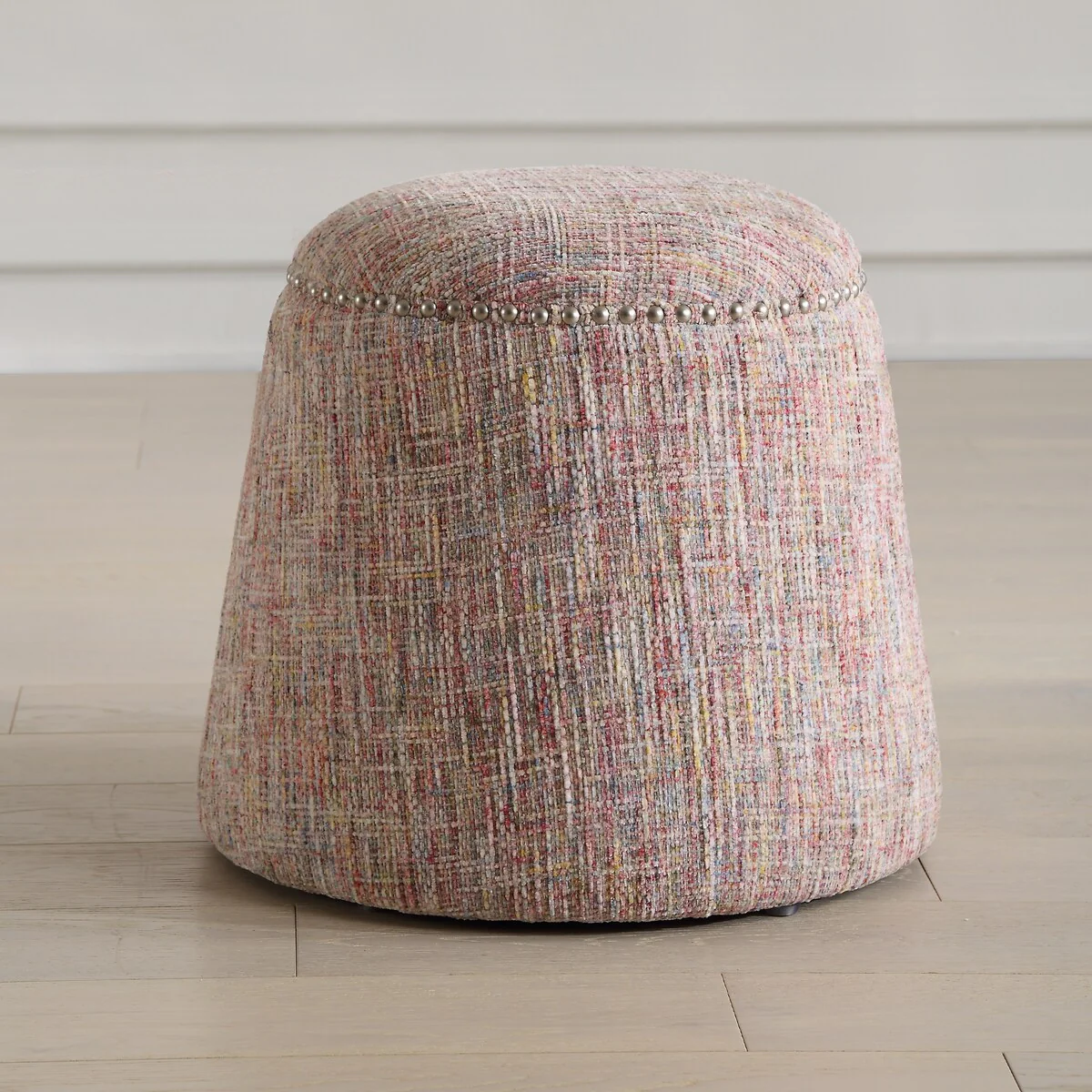 Uttermost Gumdrop Confetti Chenille Ottoman