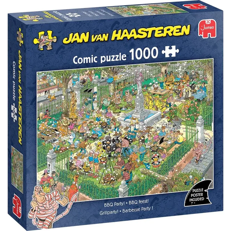 Puzzle 1000er-Set Grillparty