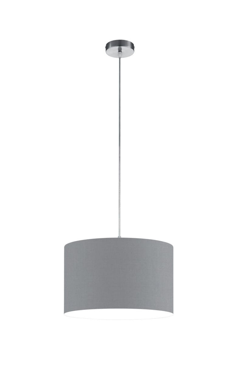 Lampa wisząca srebrno-szara HOTEL 1xE27x60W wym: 150x40x40 cm Trio
