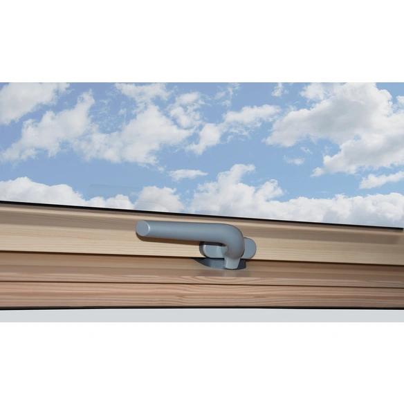 Schwing-Dachfenster »«, Verbundsicherheitsglas (VSG), innen braun, Kiefer