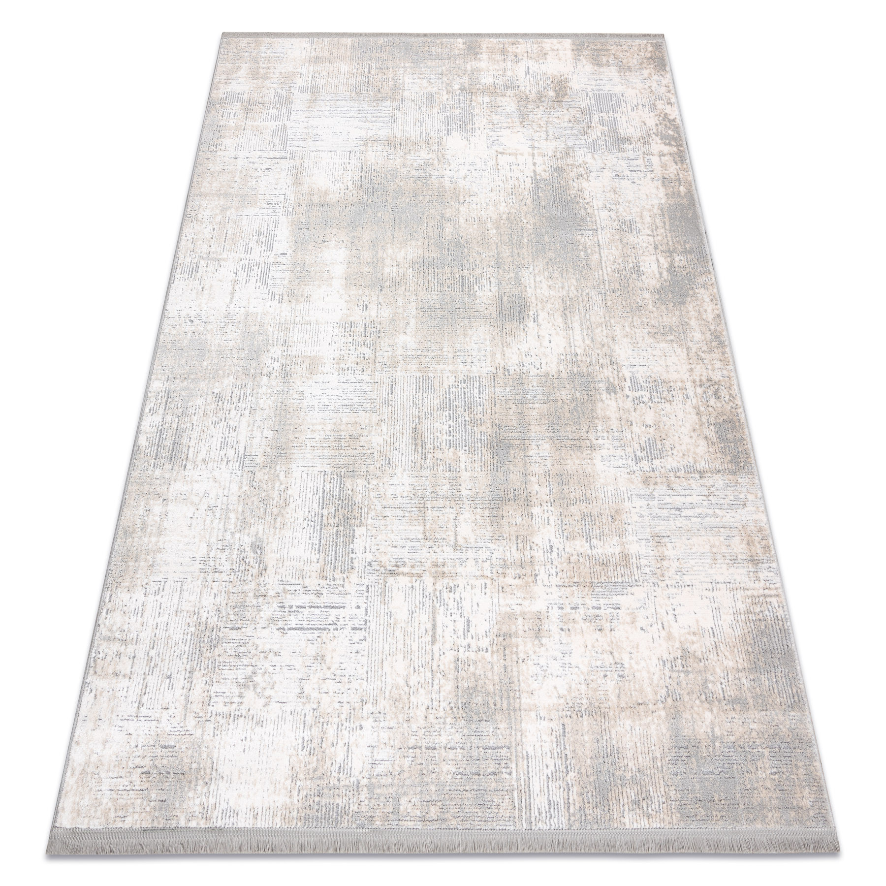 Dywan TULS nowoczesny, strukturalny, frędzle 51231 Vintage, 80x150 cm