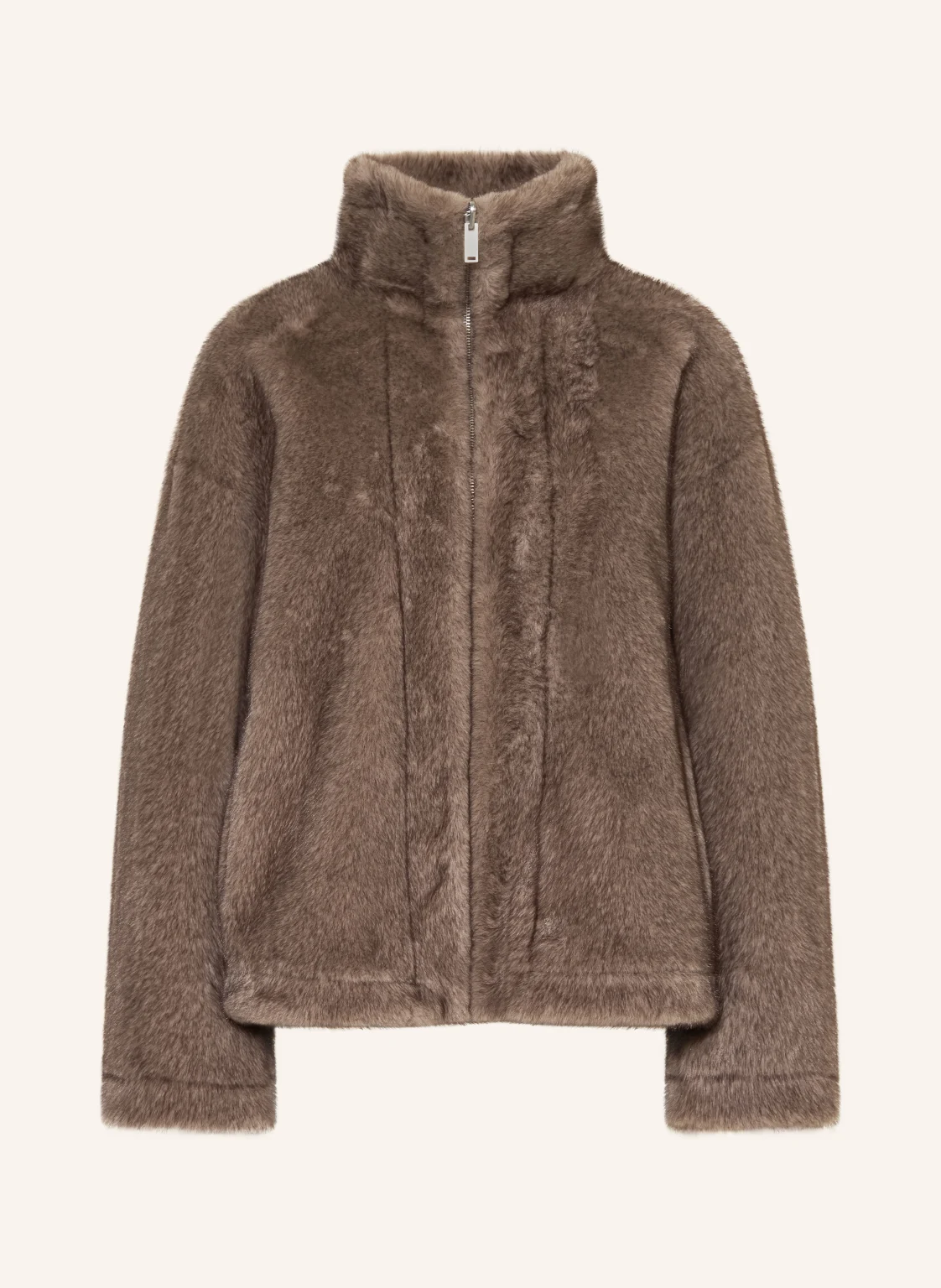 REPEAT Kunstfell-Jacke zum Wenden