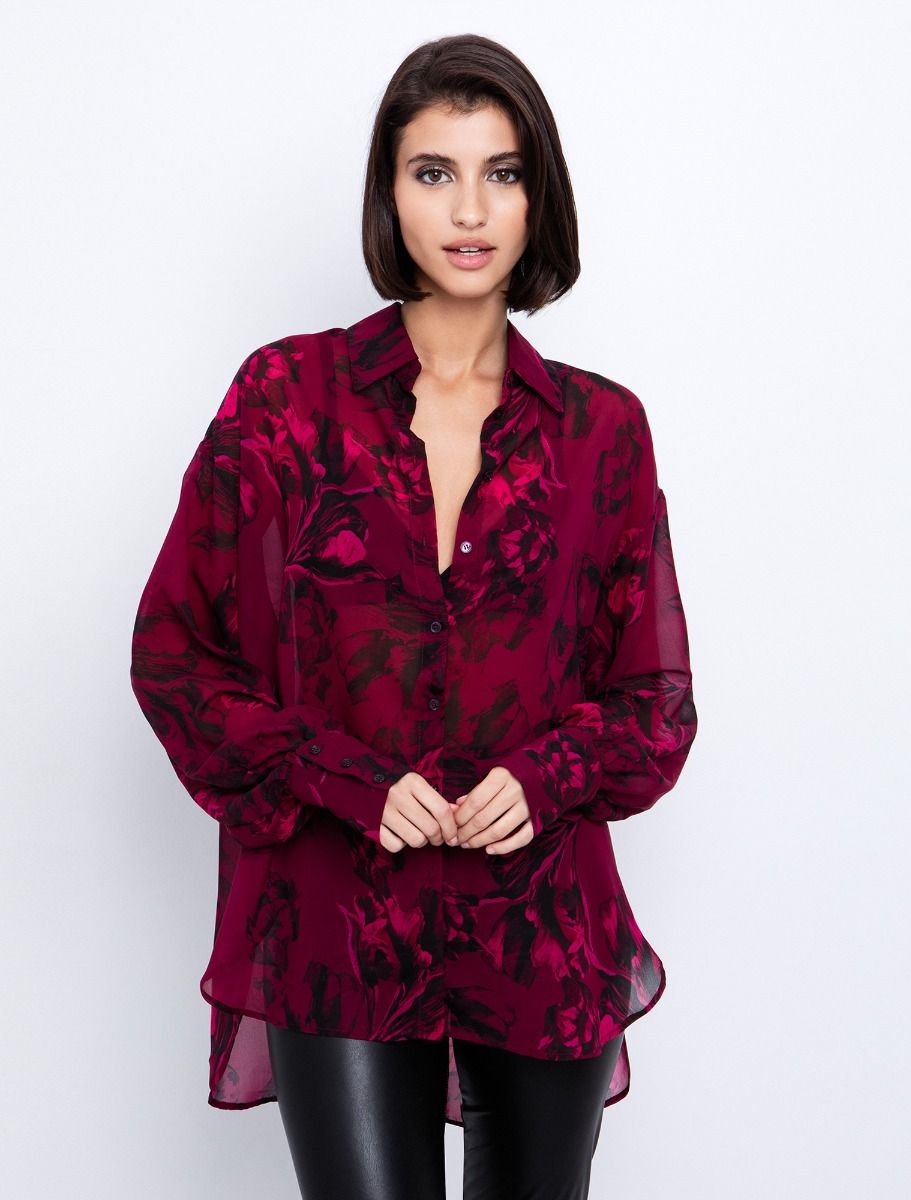 Xmas: Μακριά πουκαμίσα φλοράλ