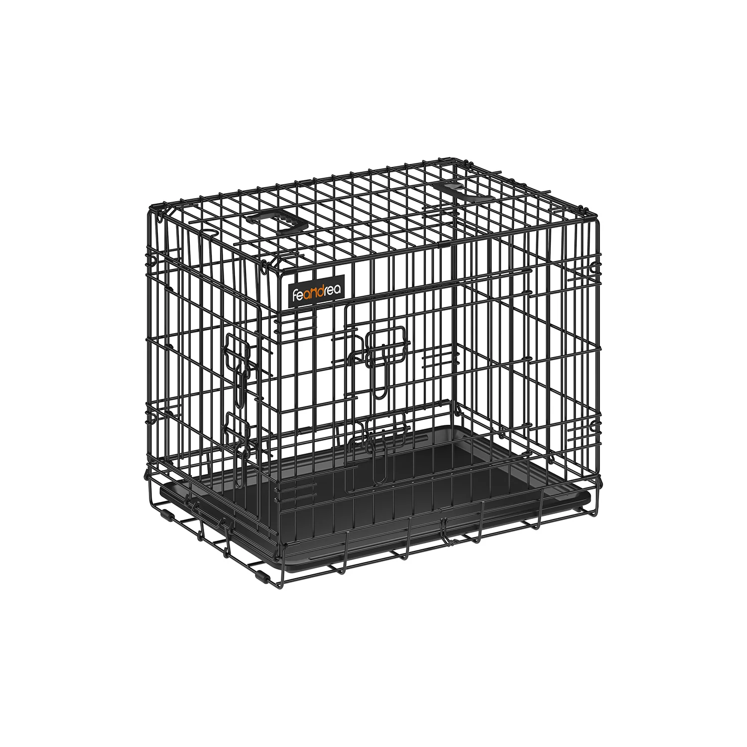 Cage pliable double porte