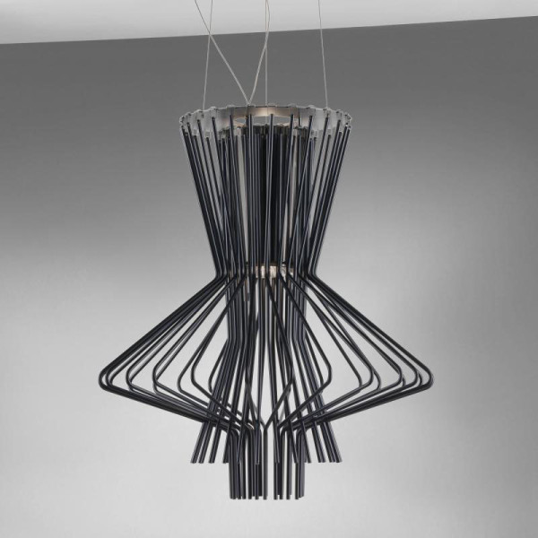 MOOSEE lampa wisząca STRAW szara