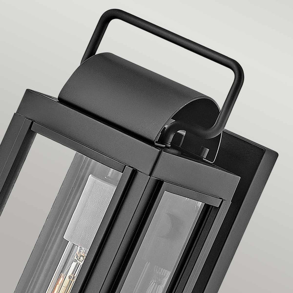 Kinkiet zewnętrznyczarny Sag Harbor 1xE27x60W IP44 Hinkley