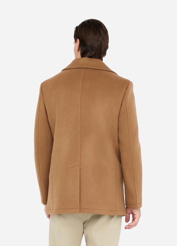 Peacoat in lana e cashmere