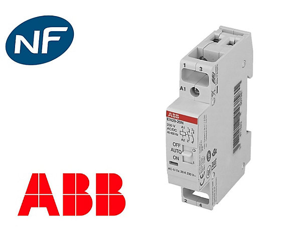 Contacteur jour nuit 20A ABB / Contacteur jour nuit &relais modulaire