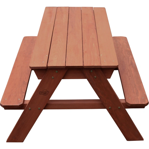 Kinderpicknicktisch, 4 Sitzplätze, Holz/Hemlockholz