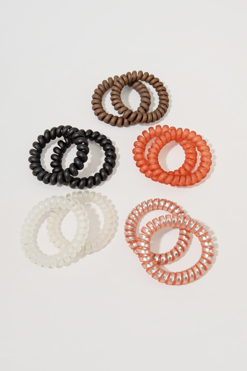 Wendy Coil Ponytail Holder Pack