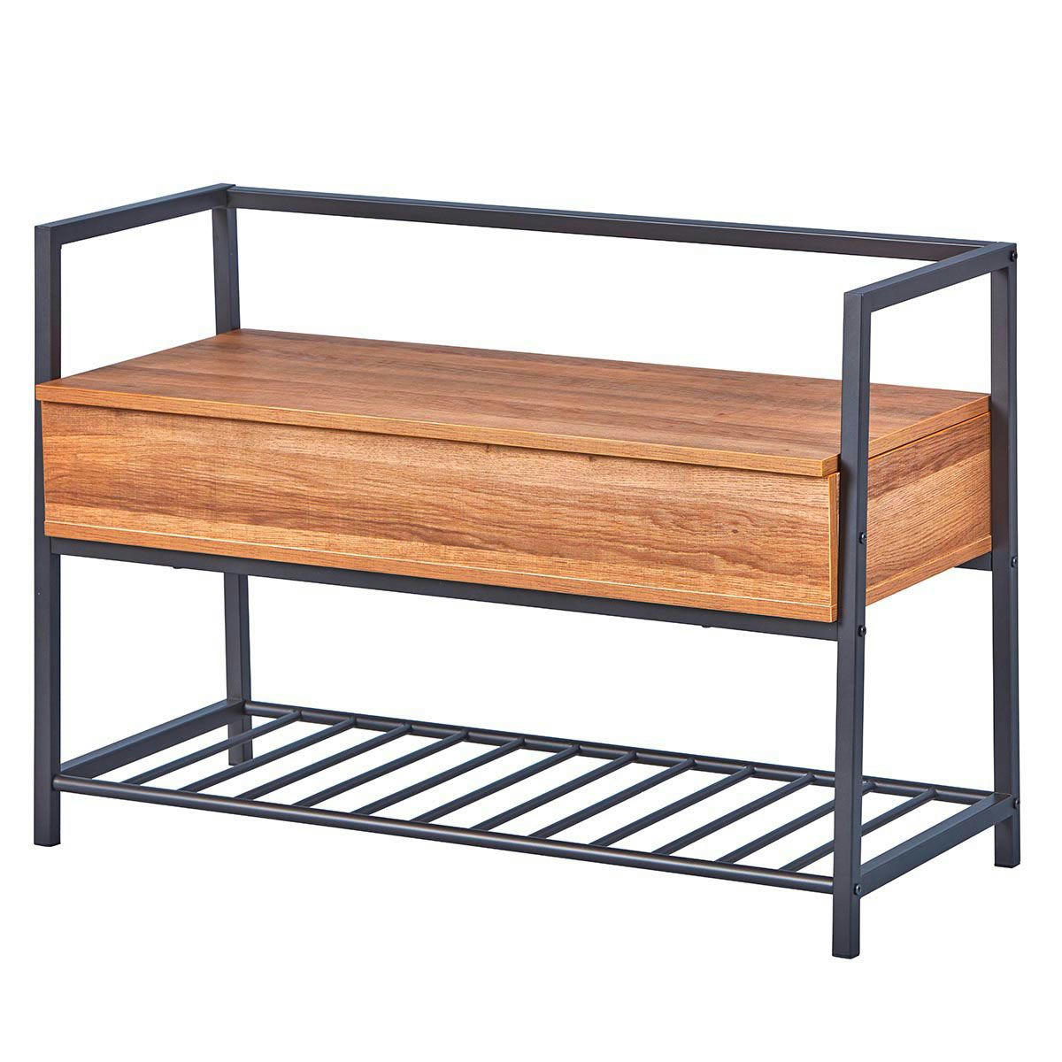 SELAH - Banc  à chaussures avec coffre de rangement