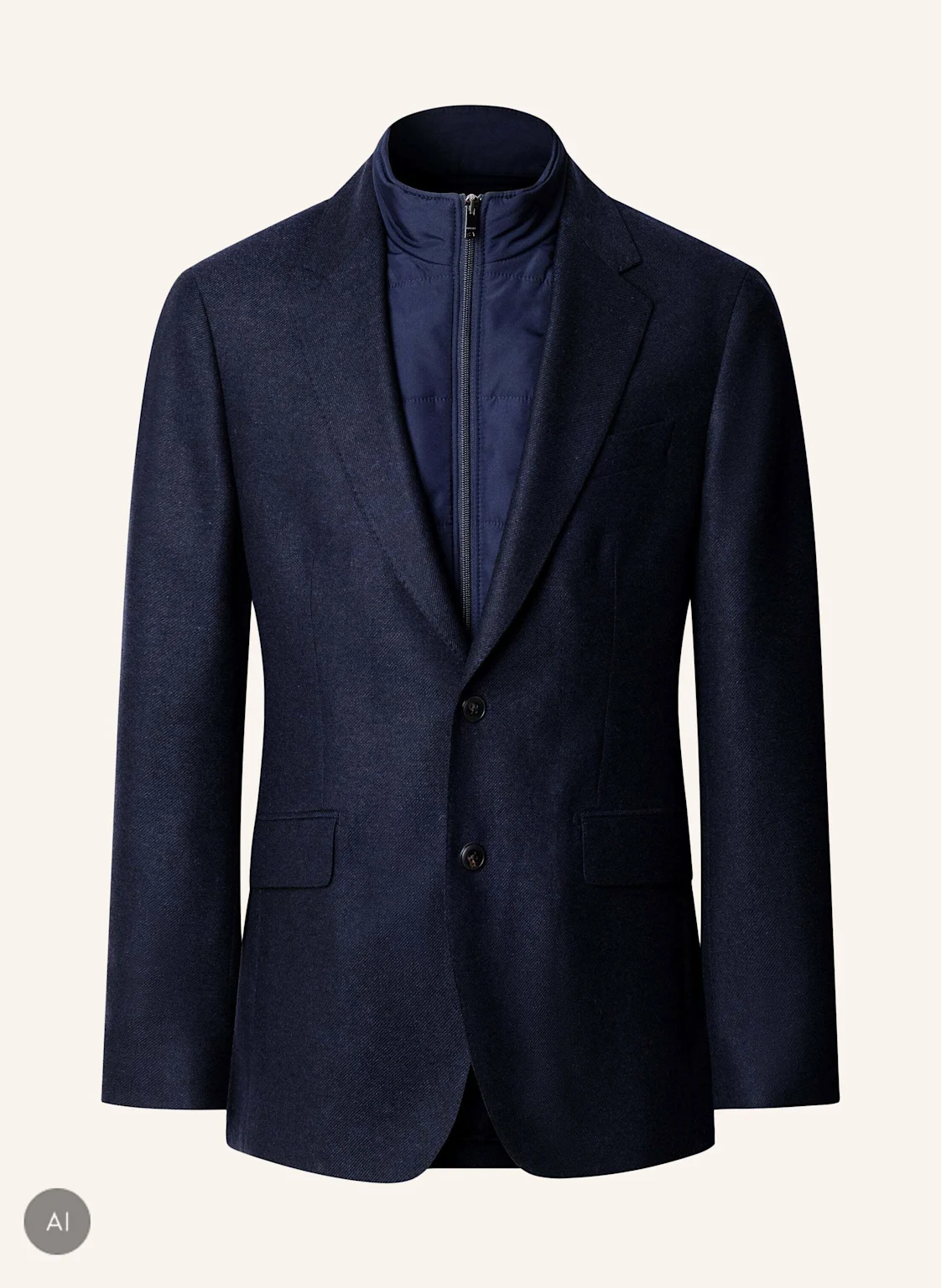 HACKETT LONDON Sakko WL FLAN TWILL W/BIB