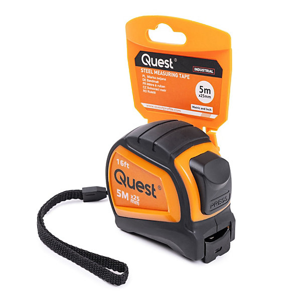 Mètre ruban enroulable, Ruban de mesure avec verrouillage, 5m