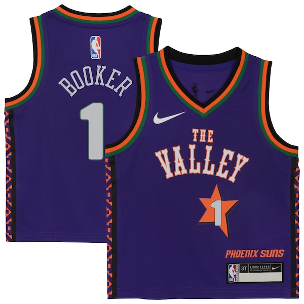 Devin Booker Phoenix Suns Nike Toddler 2024/25 Swingman Player Jersey - City Edition - Purple