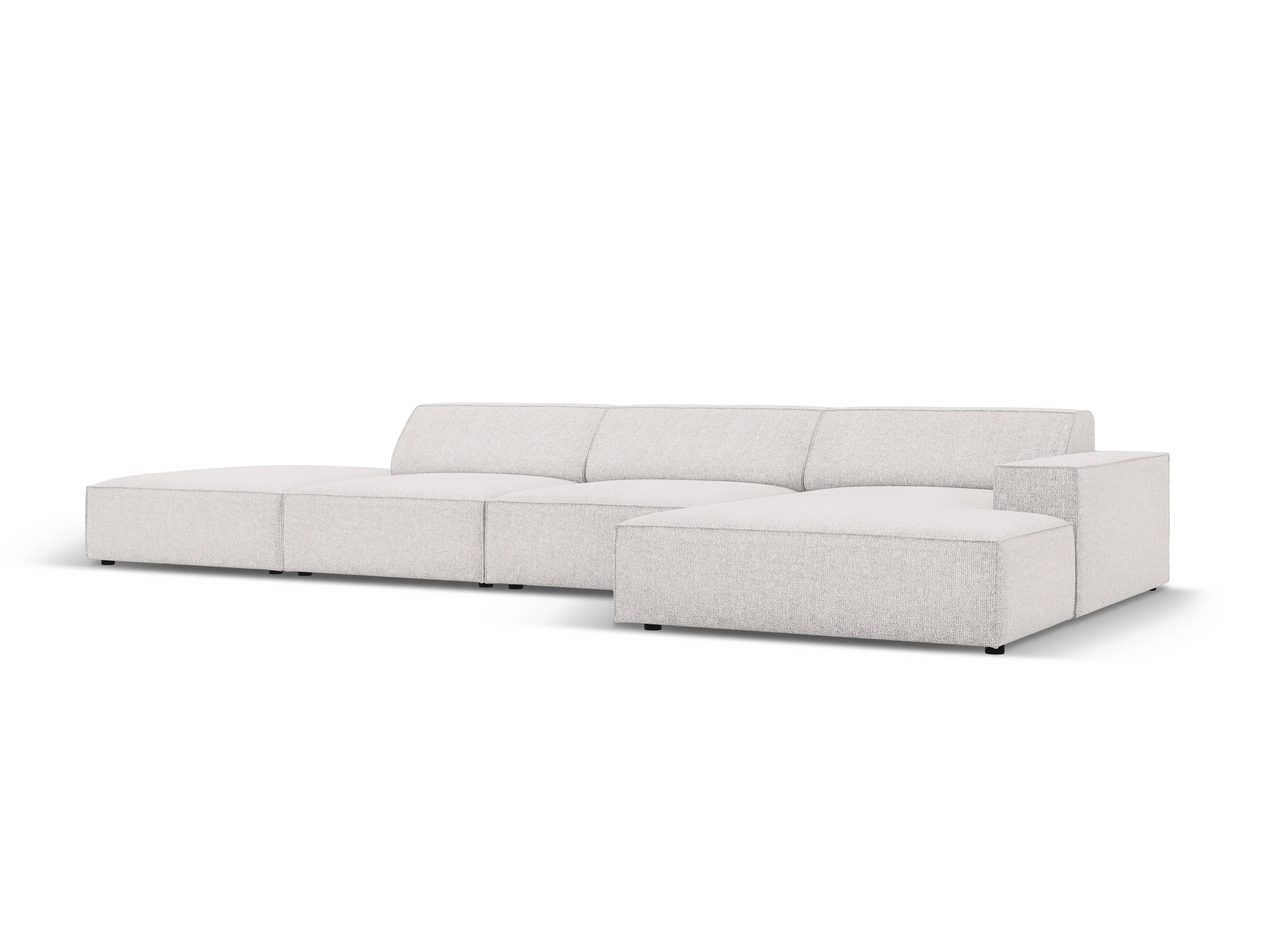 5-zitshoekbank Jodie rechts chenille