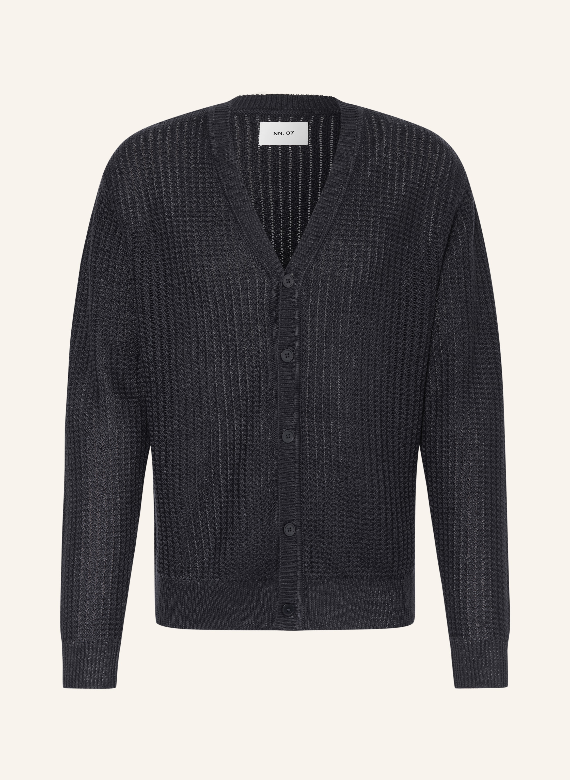 NN.07 Strickjacke TIM aus Leinen