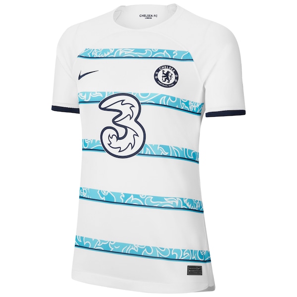 Raheem Sterling Chelsea Nike Women's 2022/23 Away Breathe Stadium Replica Player Jersey - White